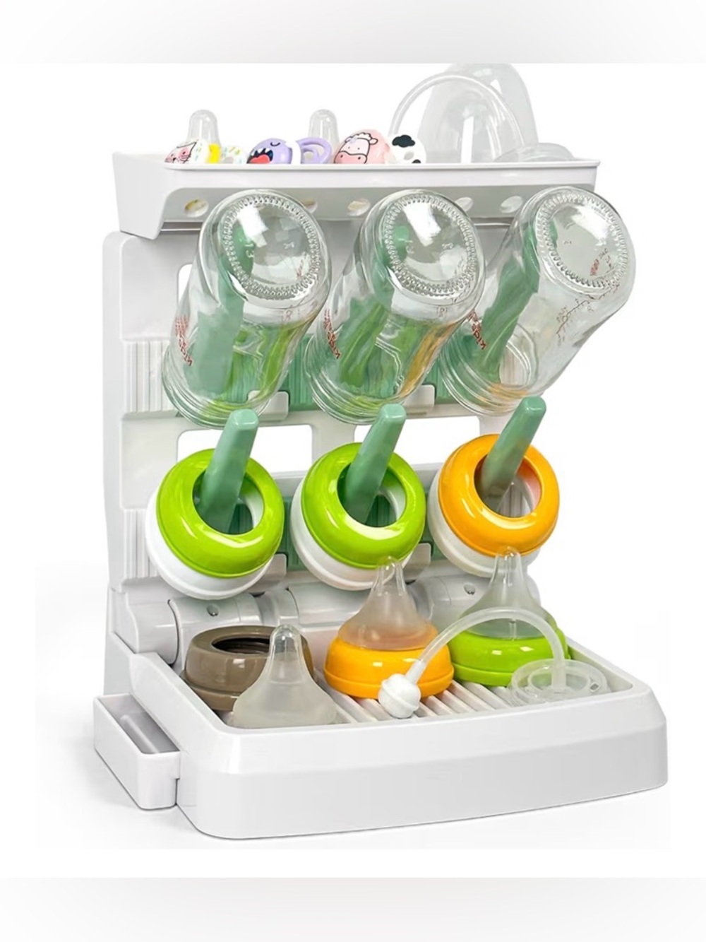 Baby Bottle Drying Rack for 6 Bottle